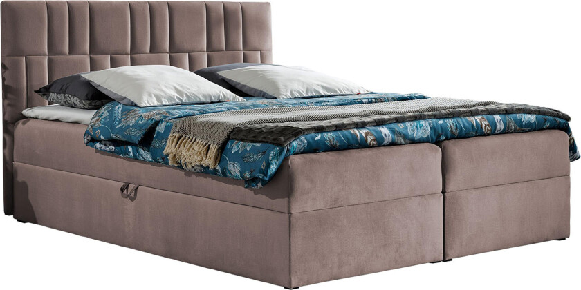 Frusci Kontinentalseng 160x200 + Overmadrass -