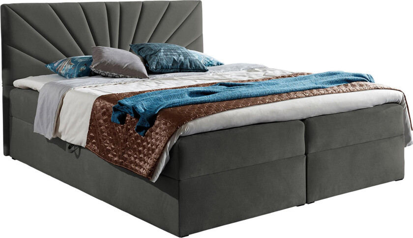 Frusci Kontinentalseng 180x200 + Overmadrass -