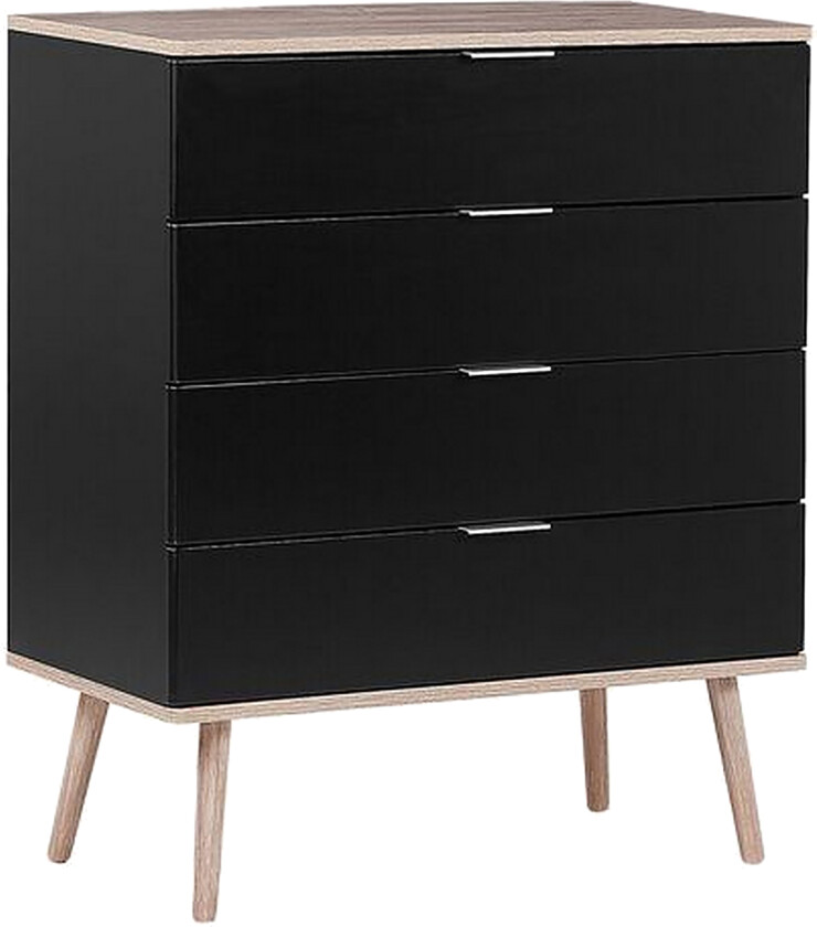 Walpi Kommode 79 cm - Svart