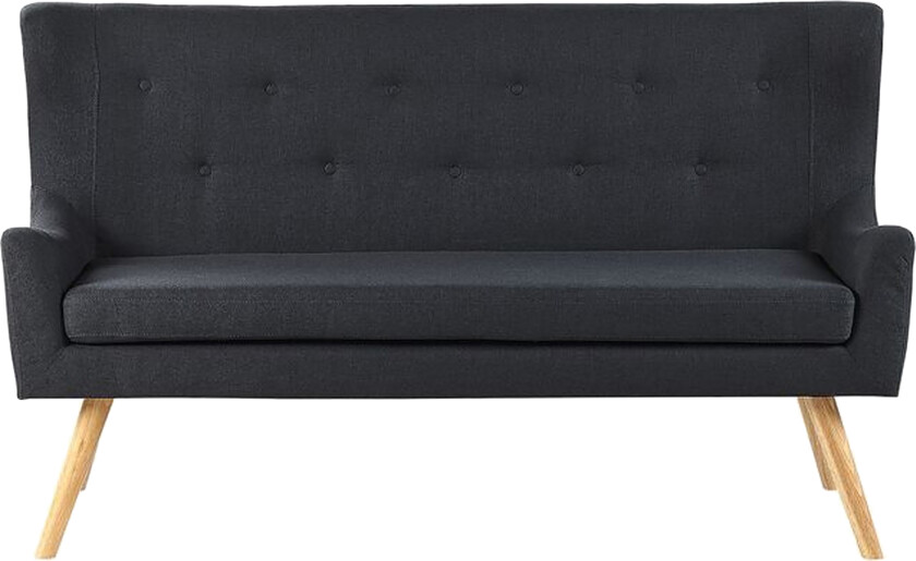 Skibby 2-seters Sofa - Svart