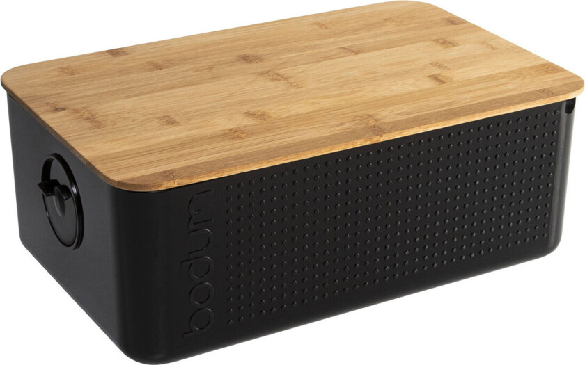 Bodum Bistro Brødboks (37x24X14) Svart