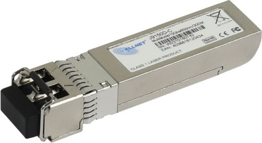 ALLNET GBICMini Transceiver for HP Aruba Network Switch - 10Gbit, SR/LC, SFP+, Multicode