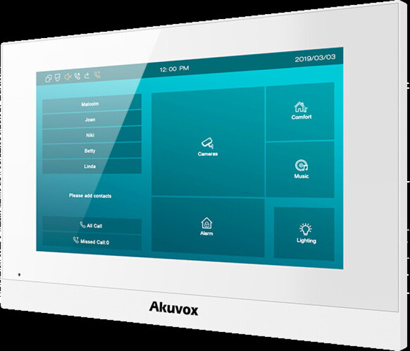 Akuvox C313S Smart Home HUB - POE - Hvit