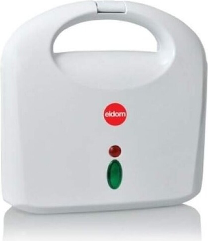 Vaffeljern 700W, non-stick, 2 vafler, rustfritt stål