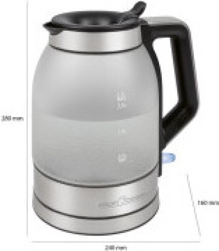 ProfiCook Glass vannkoker 1,7l PC-WKS 1215
