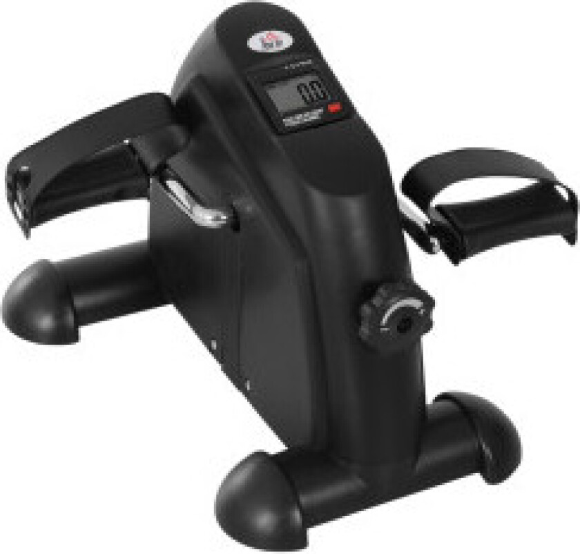 Bilde av Mini Sykkel Pedal Trener Treningssykkel Lcd Display Støpejern Svart 35X40X31Cm