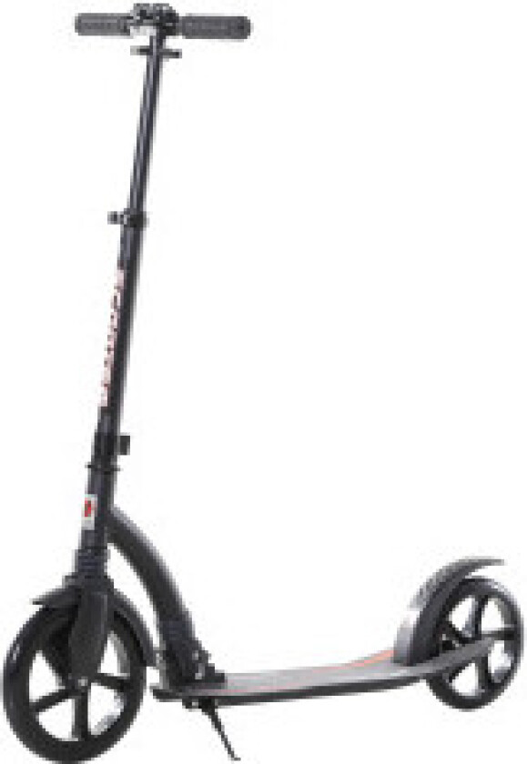 Bilde av Barnescooter Sparkesykkel Med Støtdemping, Sammenleggbar, Høydejusterbar, Fra 14 År, Aluminium, 92,5X37,5X87-101,5Cm