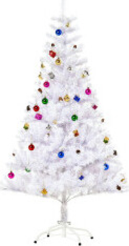 Juletre Kunstjuletre 150Cm Med Stativ Inkludert Dekorasjon