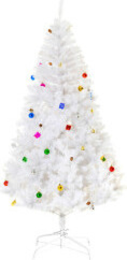 Juletre Kunstjuletre 180Cm Med Stativ Inkludert Dekorasjon