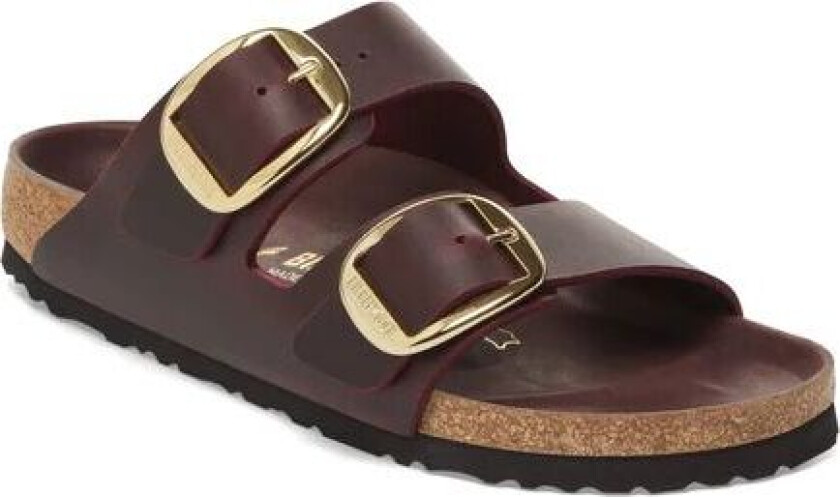 Arizona Big Buckle Oiled Leather Narrow - Zinfandel 37