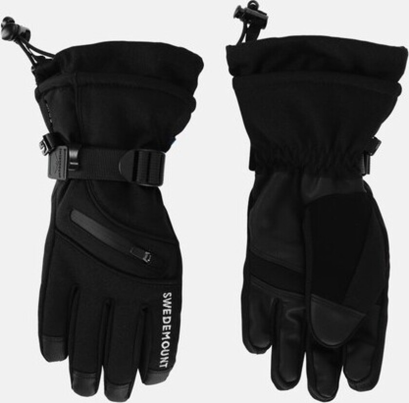 Cervinia Ski Glove Jr, Black, M,  Skihansker