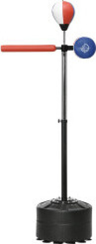 Boksesekk, Boksestativ Med Bokseball, Refleksstang, 1,63-2,05 M Høydejusterbar Stående Bokseball Med Klo, Hdpe, Kunstskinn