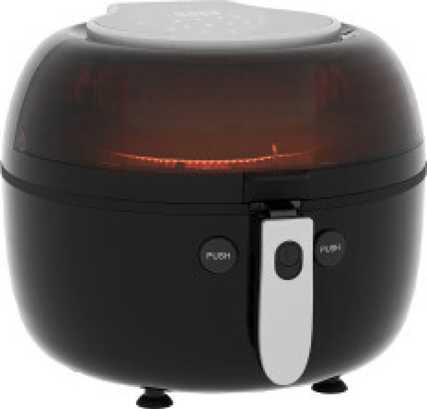 7L Varmluftfrityrkoker Oljefri 1500W Luftfrityrkoker Med 7 Programmer Og Non-Stick Kurv, Overopphetingsbeskyttelse Luftfrityrkok