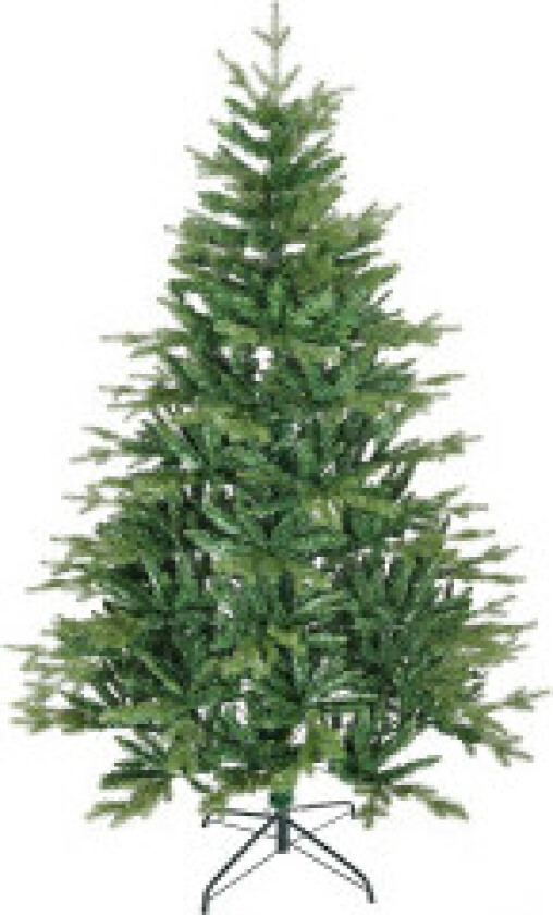 Kunstig Juletre 210 Cm Med 2551 Grenspisser Juletre Med Bunn Flammehemmende Pvc Pe Metallgrønn