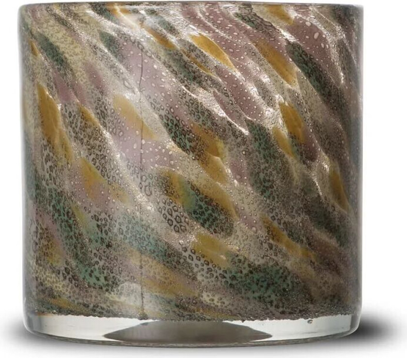 Calore telysestake-vase M Ø15 cm Multi (yellow-green-pink)