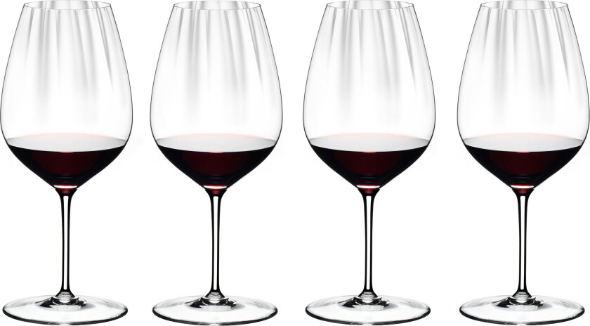Performance Cabernet/Merlot vinglass 4-pakning