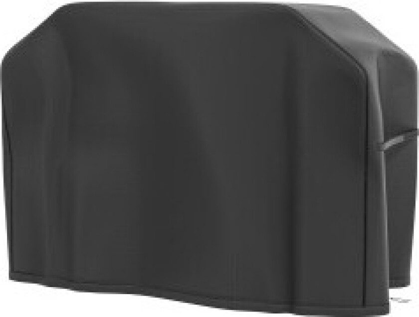 Grilltrekk Bbq-Trekk Værbestandig Med Borrelås, For Gassgrill, Oxford, Svart, 124X61X91Cm