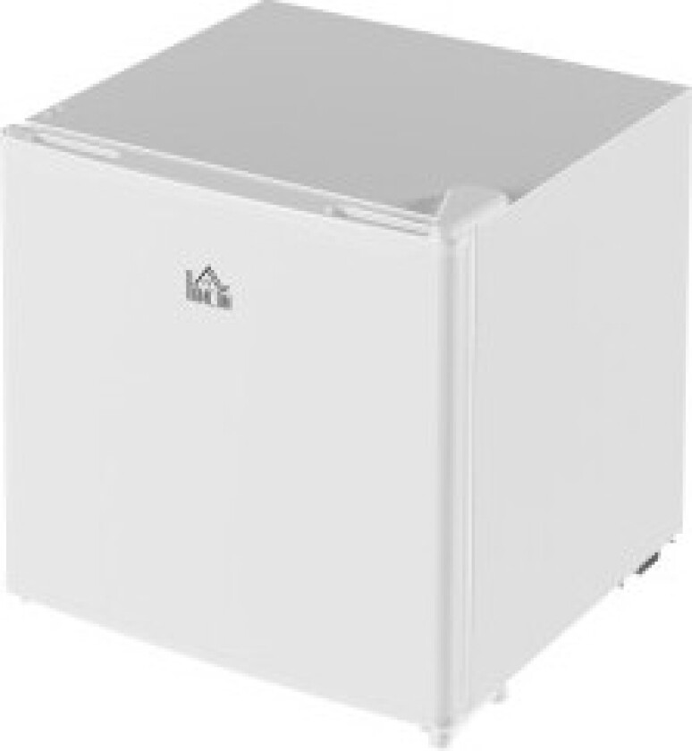 Minifryser 46L Frittstående Fryseboks 65W Elektrisk Minifryser Med Isboks 0 Til 8℃ Temperaturkontroll 48 X 44 X 49 Cm Hvit