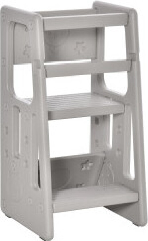 Læringstårn Barnetrinnkrakk, Montessori Læringstårn Med Håndtak, Høydejusterbar Krakk, Kjøkkenhjelper For Barn 1,5 Til 5 År