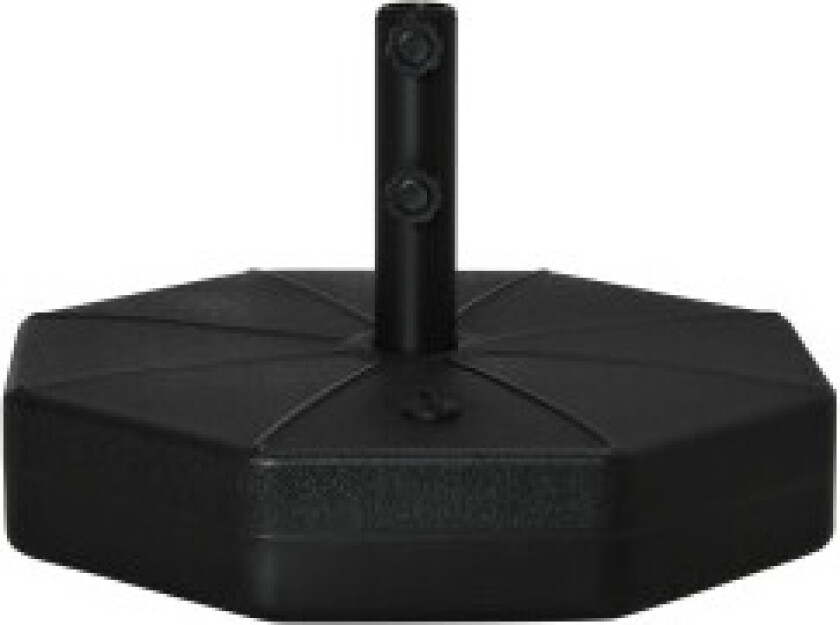 Bilde av Parasollstativ 40 Kg Paraplystativ For Parasollstenger 38 Mm/48 Mm Kan Fylles Med Vann/Sand Parasollfot Ø60 X 36H Cm