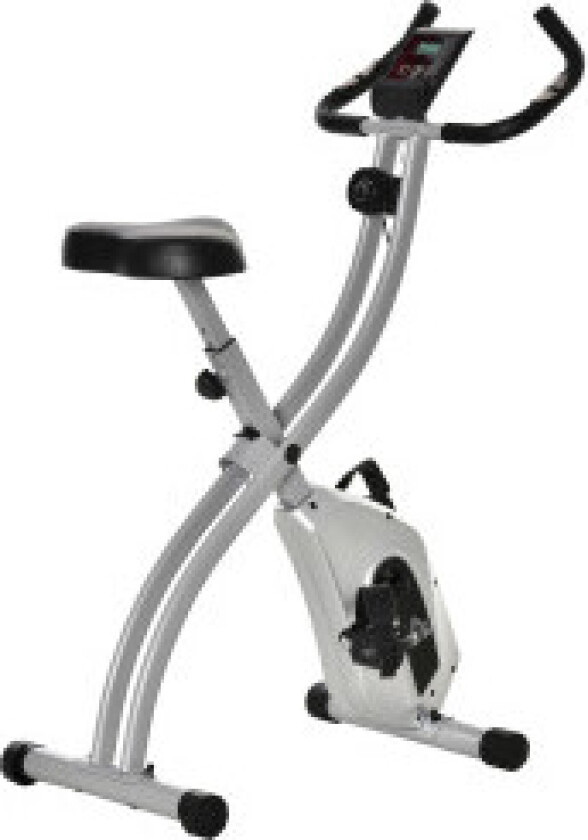 Treningssykkel X-Bike Med 8-Nivå Justerbar Magnetisk Motstand, Sammenleggbar, Høydejusterbar, Lcd Treningscomputer