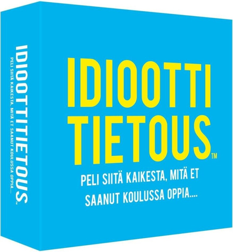 Idioottitietous-Kysymyspeli