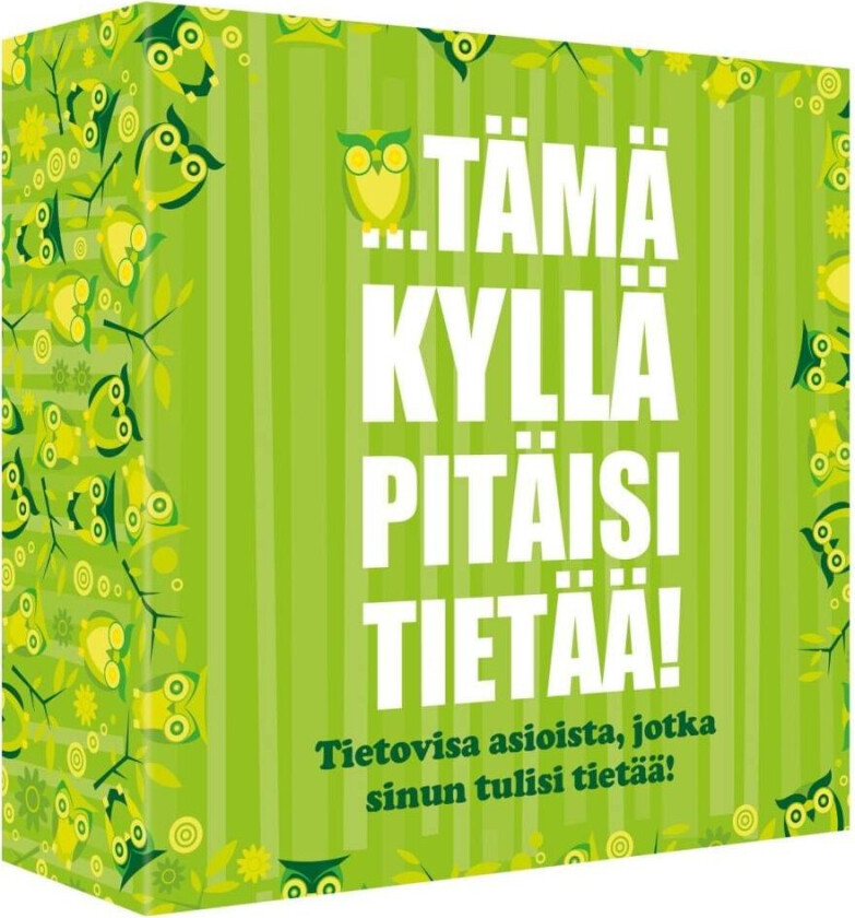 Tämä Kyllä Pitäisi Tietää -Quiz