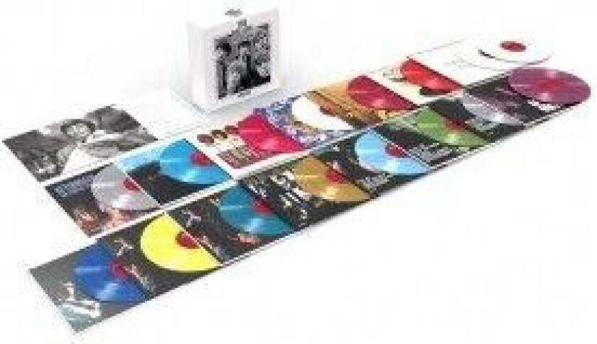 Bilde av The Rolling Stones - The Rolling Stones In Mono COLOURED Vinyl 16 LP BOX SET