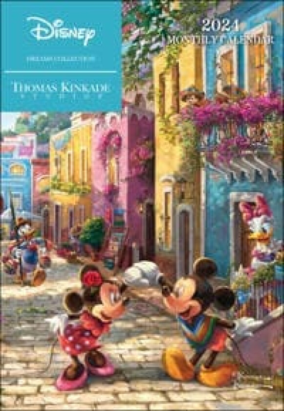 Dreams Collection by Thomas Kinkade Studios: 12-Month 2024 Monthly Pocket Planner Calendar