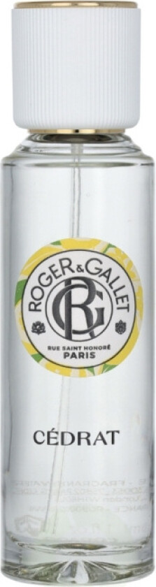 Roger & Gallet Cedrat Wellbeing Fragrant Water 30 ml Natural Spray