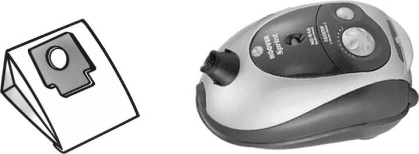 Bilde av Nordic Quality MHO 2120 Dammsugarpåsar, 5 st