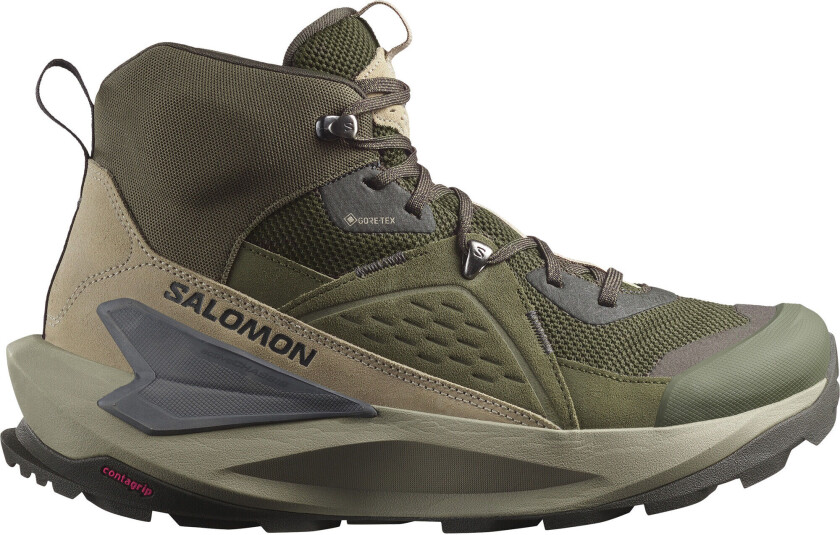 Men's Elixir Mid GORE-TEX Peat/Vintage Khaki/Castlerock 42 2/3, Peat / Vintage Khaki / Castlerock