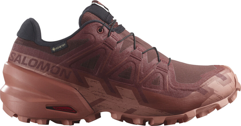 Women's Speedcross 6 GORE-TEX Rum Raisin/Barn Red/Canyon Clay 38, Rum Raisin / Barn Red / Canyon Clay