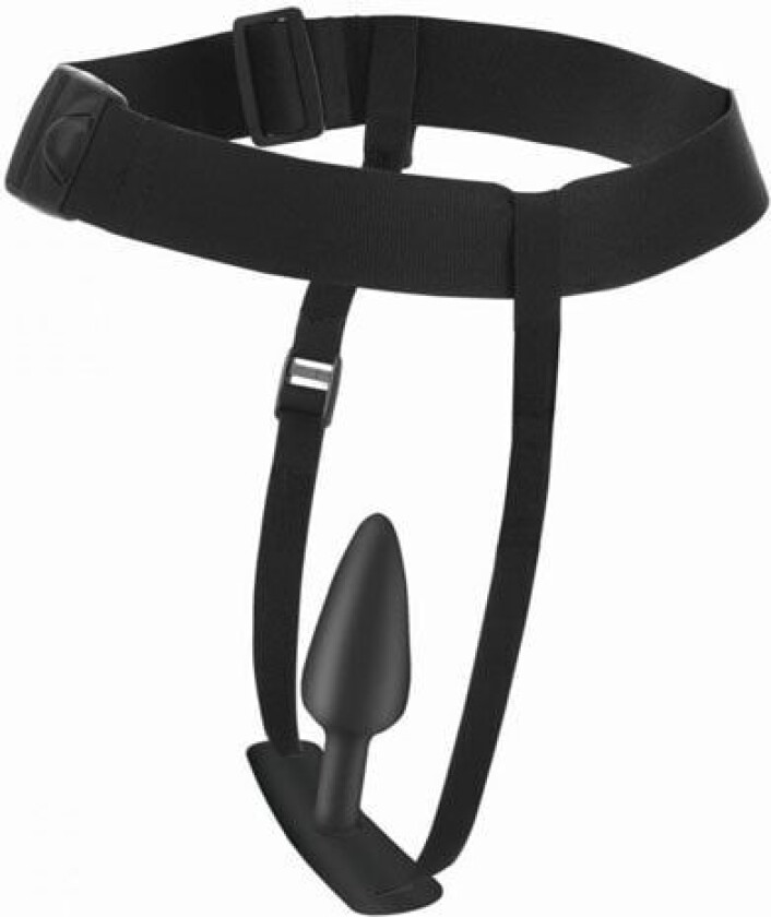 Bum-Tastic Anal Plug Set With Harness Prostatastimulering