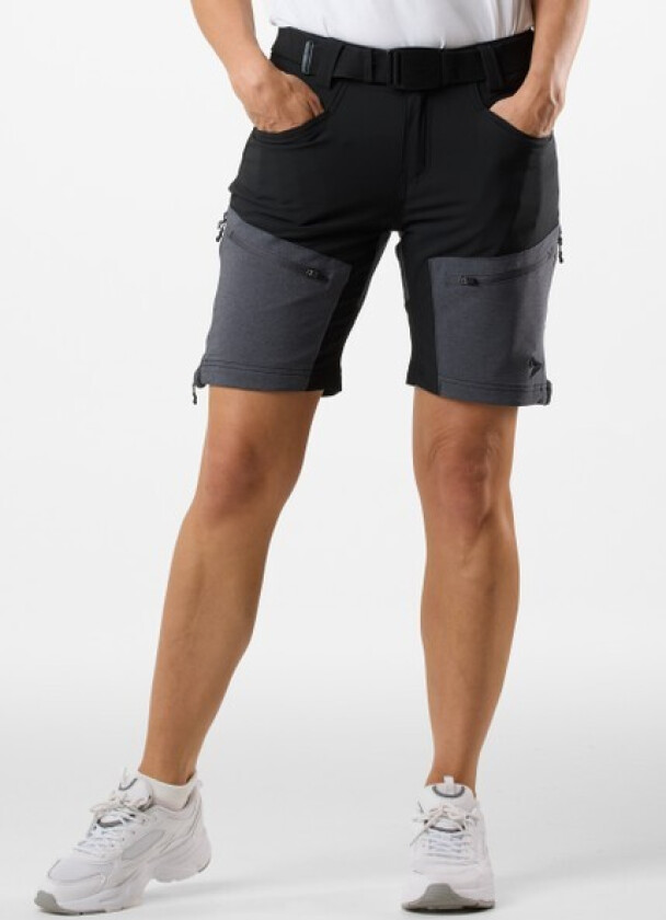 Sail Shorts W, Black/Charcoal Melange, 44,  Turshorts