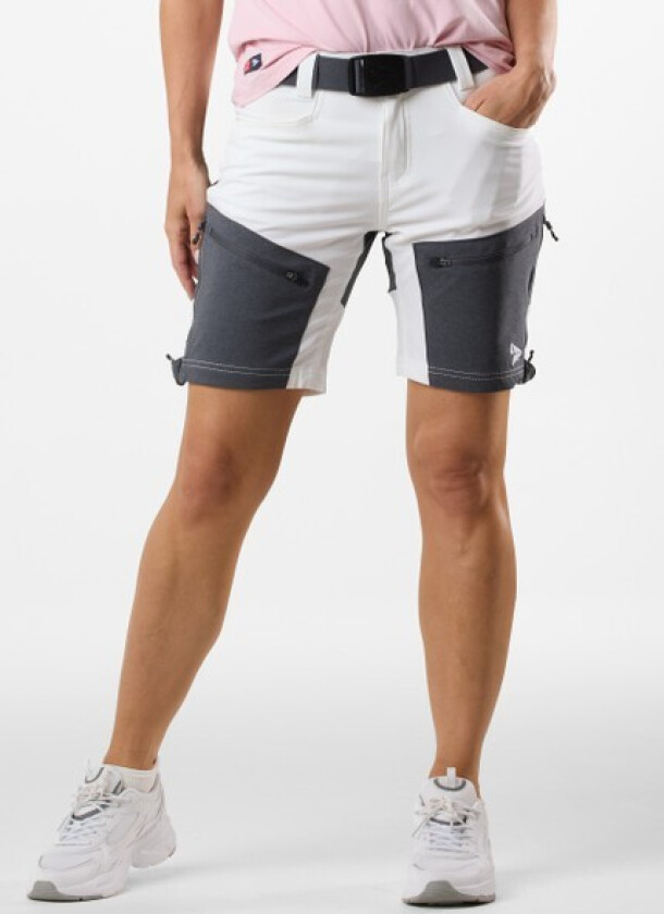 Sail Shorts W, White/Charcoal Melange, 44,  Turshorts