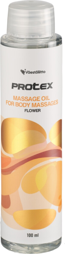 Flower Massasjeolje 100 ml - Klar