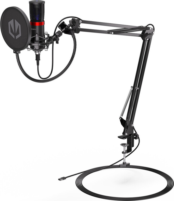 Endorfy Solum Streaming Mikrofon (USB-A) Svart