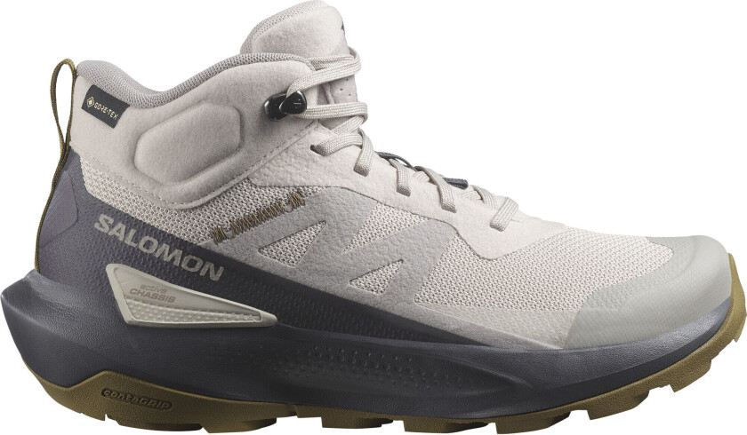 Women's Elixir Activ Mid GORE-TEX Silver Cloud/Nine Iron/Gothic Olive 41 1/3, Silver Cloud / Nine Iron / Gothic Olive