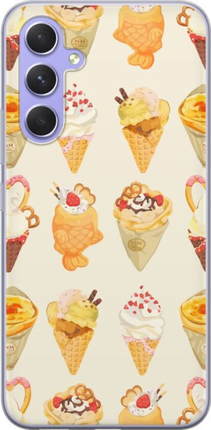 Mobildeksel til Samsung Galaxy A54 med Glassig motiv