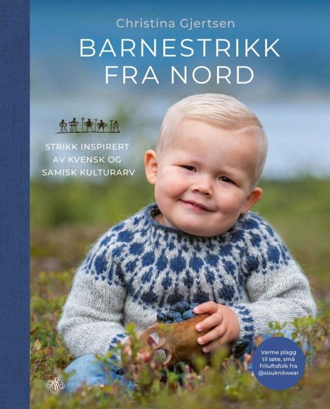 Barnestrikk fra nord av Christina Gjertsen
