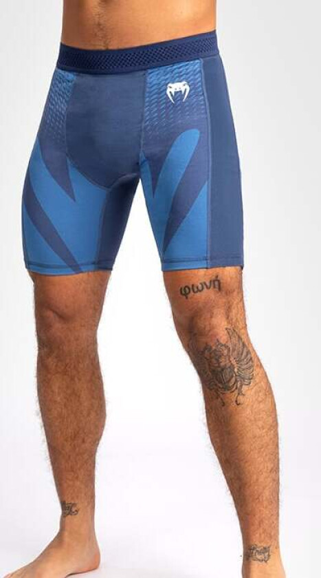 Attack Vale Tudo Shorts Blå