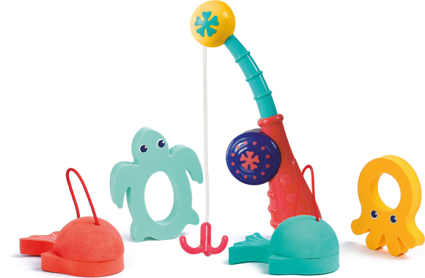 Ludi - Fishing rod with animals - (LU40076)