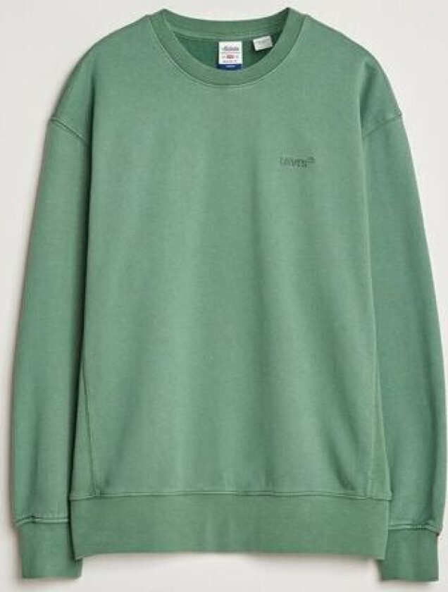 Garment Dyed Authentic Crew Neck Sweatshirt Myrtle