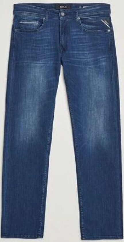 Grover Powerstretch Jeans Medium Blue