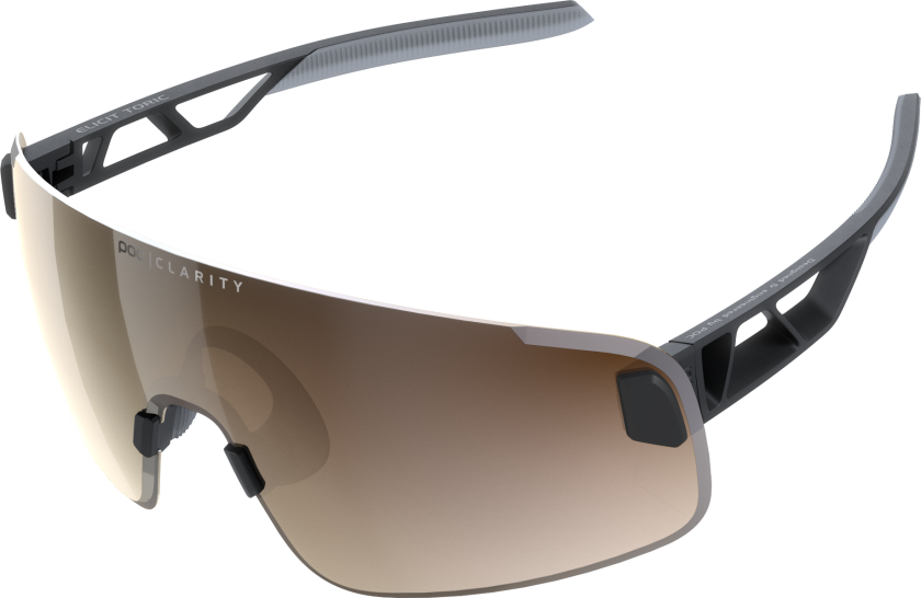 POC Elicit Toric Uranium Black/Clarity Trail/Partly Sunny Silver OneSize, Uranium Black/Clarity Trail/Partly Sunny Silver