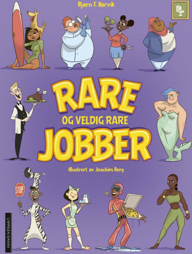 Rare og veldig rare jobber av Bjørn F. Rørvik - Personlig Signert