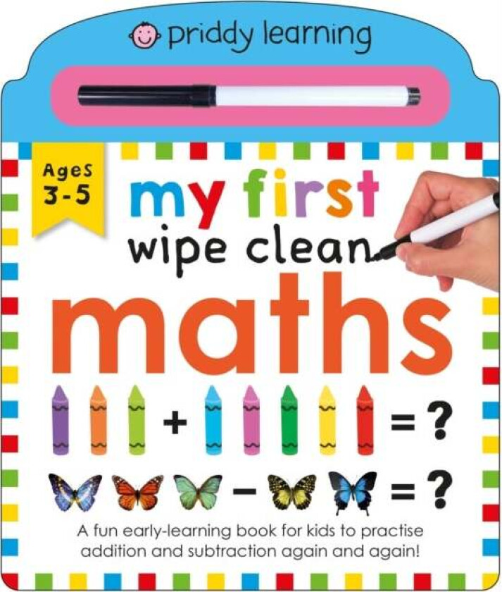 My First Wipe Clean Maths av Roger Priddy