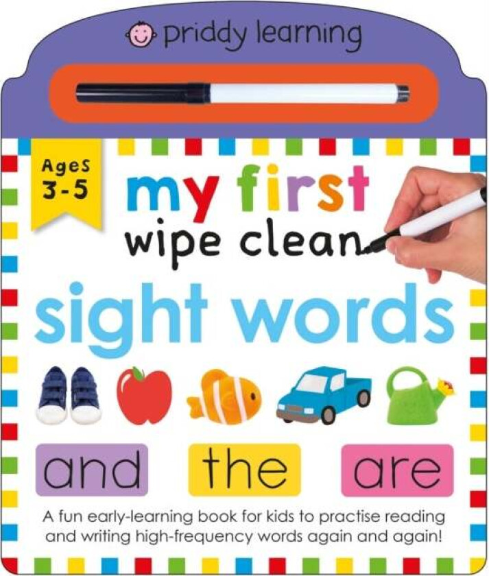 My First Wipe Clean Sight Words av Roger Priddy