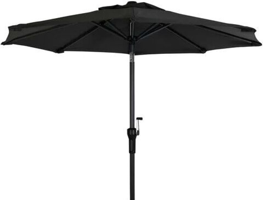 Parasoll Lisboa 2m M/tilt Koksgrå